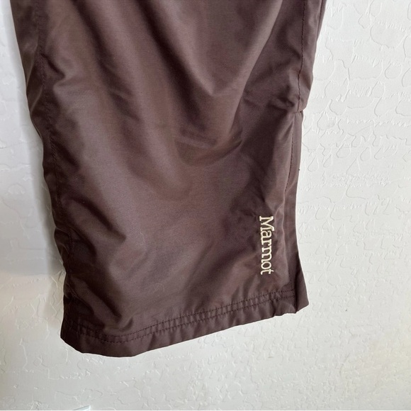 Marmot Ski Snowboard Pants Womens Size XL Waterproof Brown Insulated Winter - Picture 3 of 10